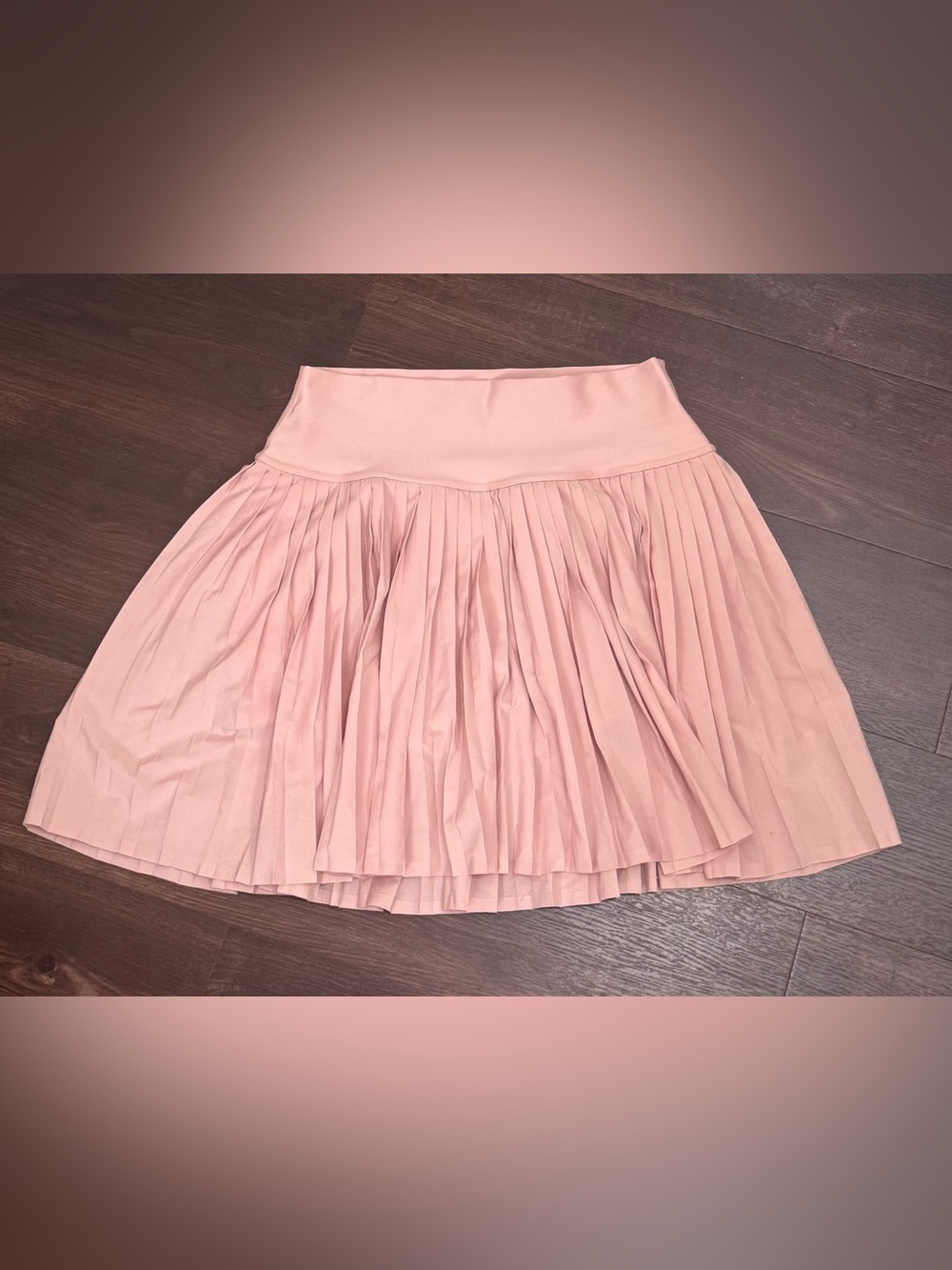 Alo Yoga Grand Slam Tennis Skirt Pink Quartz Size Large - Picture 4 of 7